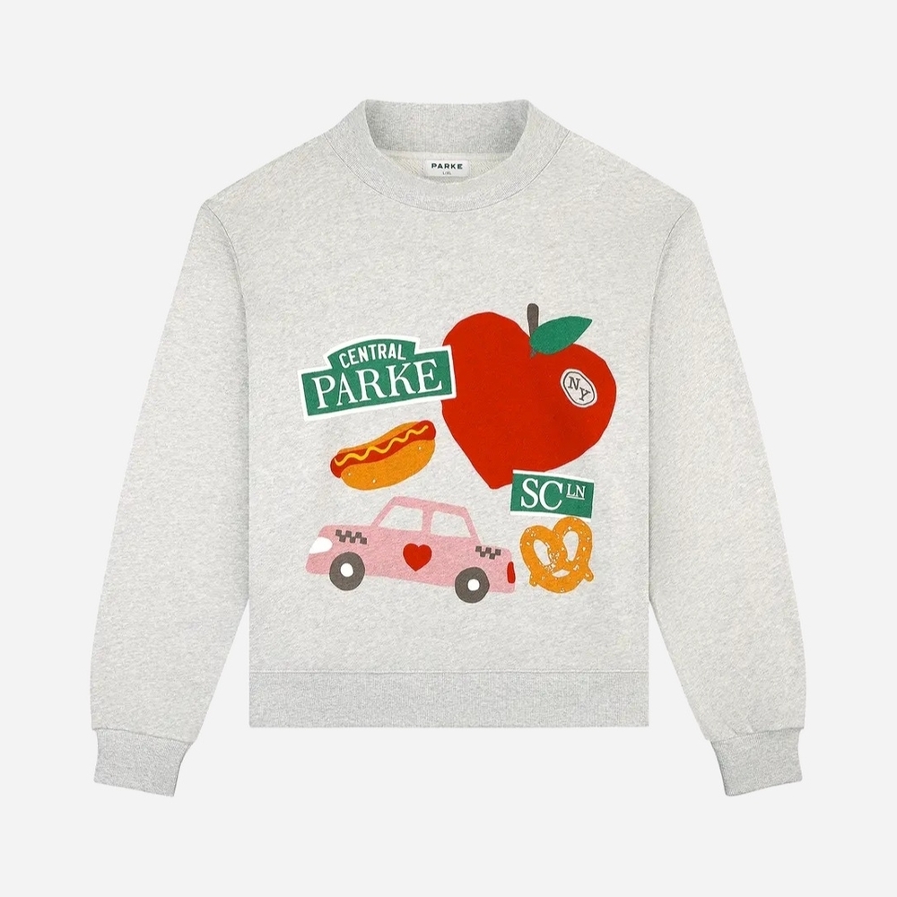 Parke X SToney Clover Mockneck